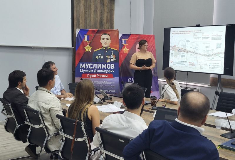 Концепцию благоустройства центра Касумкента обсудили в администрации Сулейман-Стальского района 